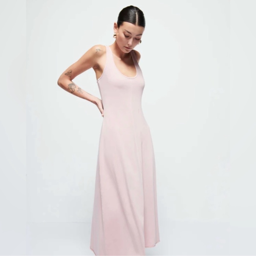 Nation LTD Light Pink Crisscross Back MERETHE DRESS Size small